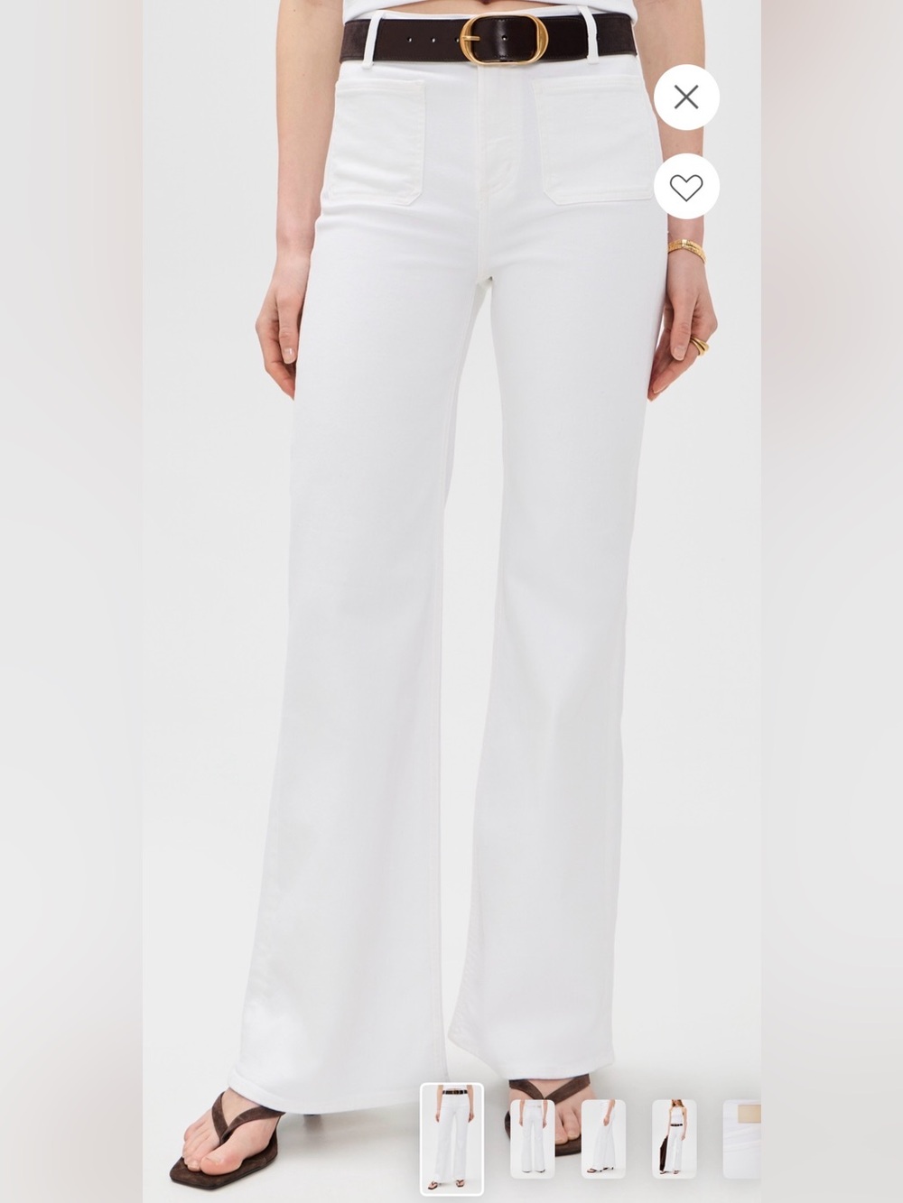 Citizens of Humanity Kimberly Patch Pocket Flare Jeans 26